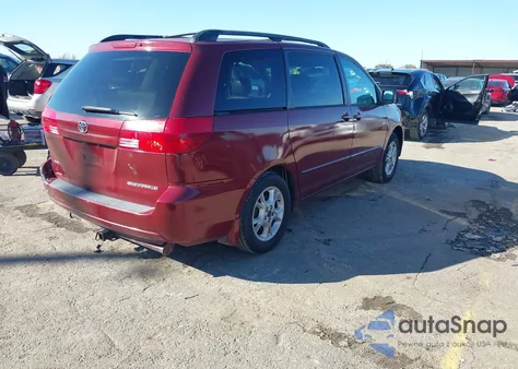 2004 Toyota Sienna Xle from USA, damaged, VIN 5TDZA22C94S076343